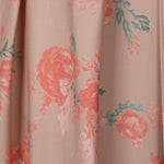 Elegant High-waisted Floral Pleated Pants
