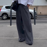 Casual High Waist Wide Leg Pants