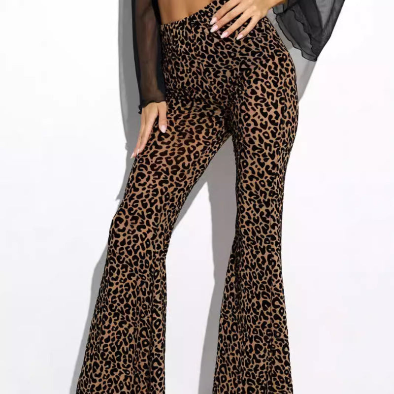 Mesh & Flocking: Street Trend Pants