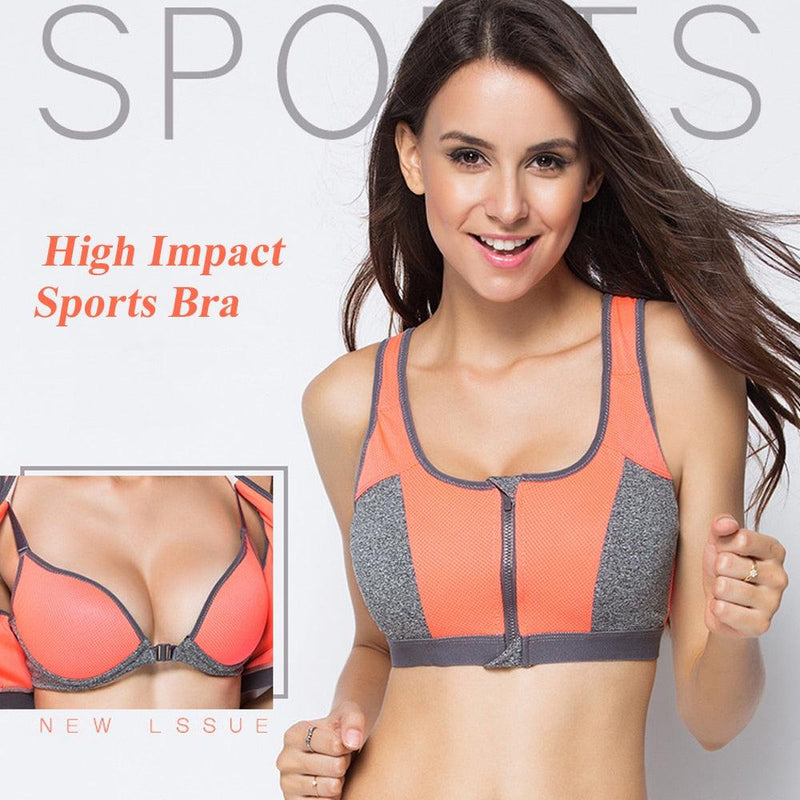 High Impact Sportswear push up bralette - runwayfashionista.com