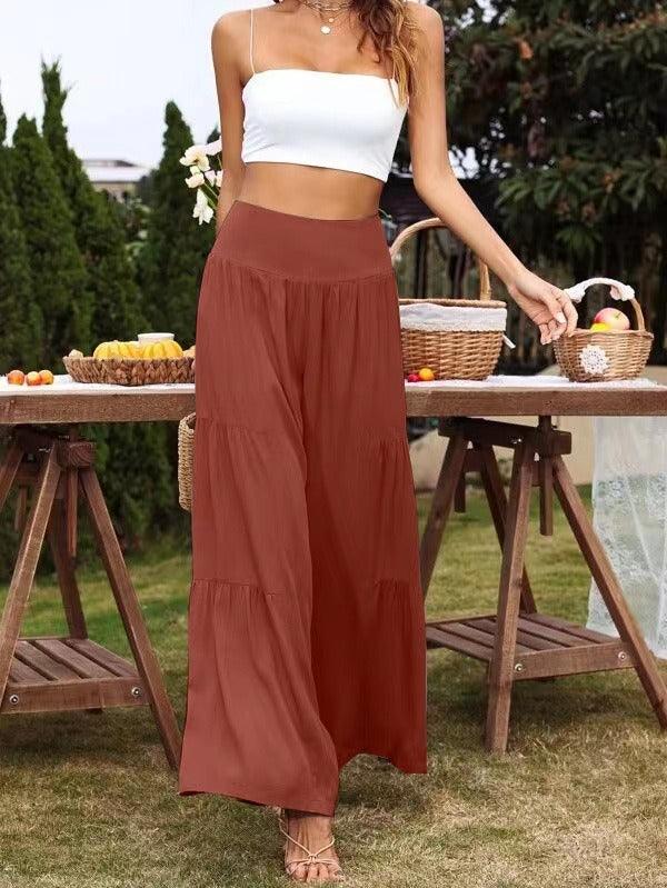 High Waist Loose Pants - runwayfashionista.com