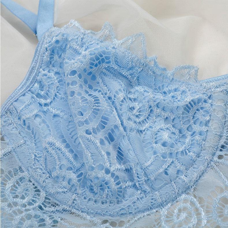 Lace Heart-Shaped Sexy Lingerie - runwayfashionista.com