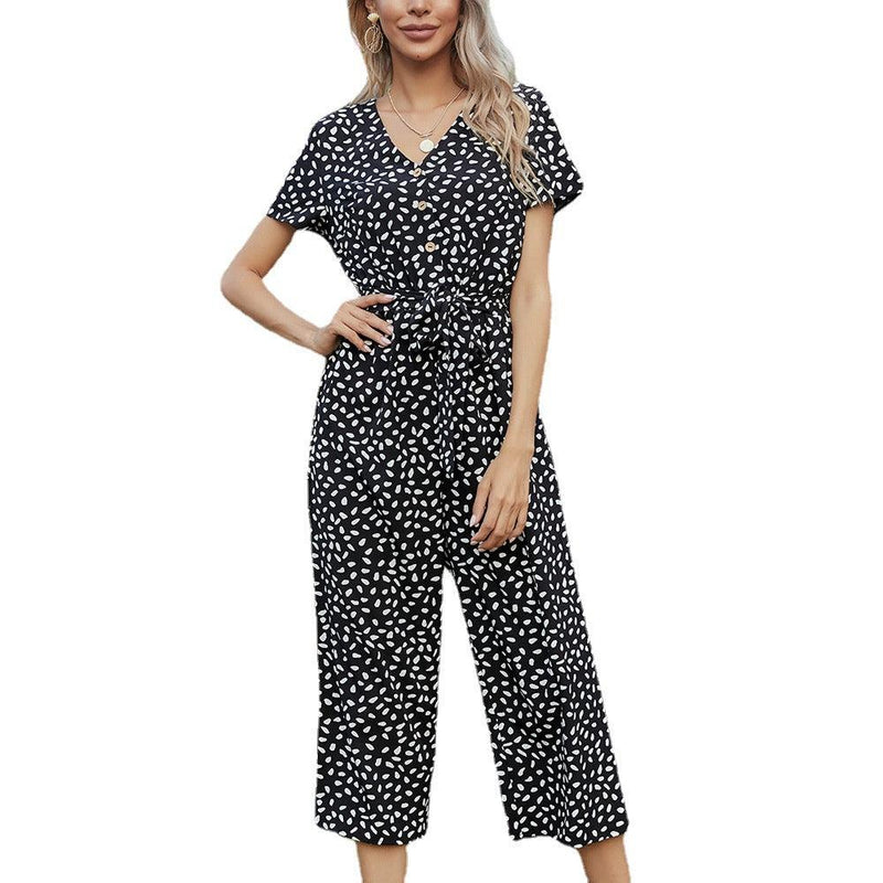 Casual Loose Women's Jumpsuit - runwayfashionista.com