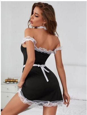 One Piece Maid Sexy Lingerie Passion Suit - runwayfashionista.com