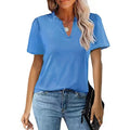 Casual Short Sleeve T-Shirt - runwayfashionista.com