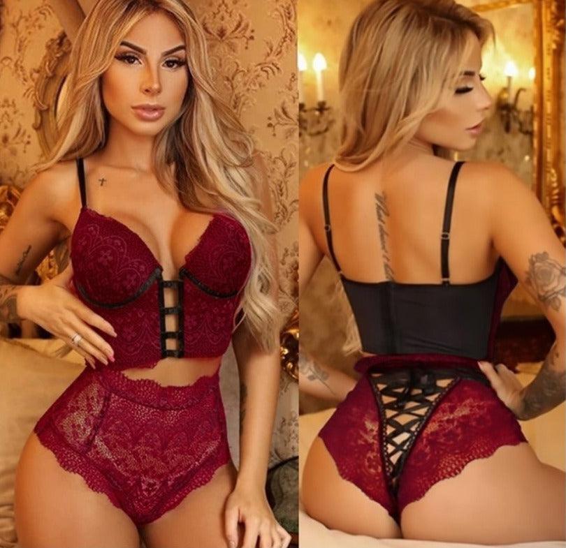 Lingerie Sexy Seductive Lace - runwayfashionista.com