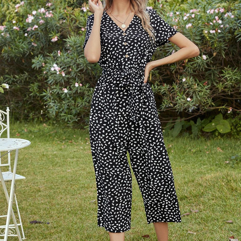 Casual Loose Women's Jumpsuit - runwayfashionista.com