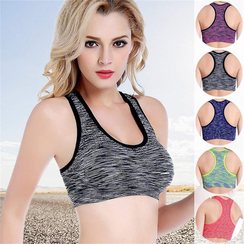 Sports High Stretch Bra - runwayfashionista.com