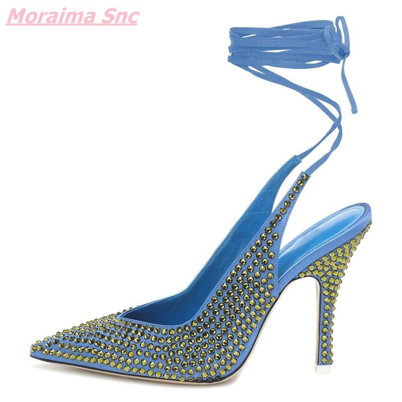 Pointed Toe Thin High Heel - runwayfashionista.com