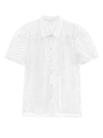 Short Sleeve Loose Fit Shirt - runwayfashionista.com