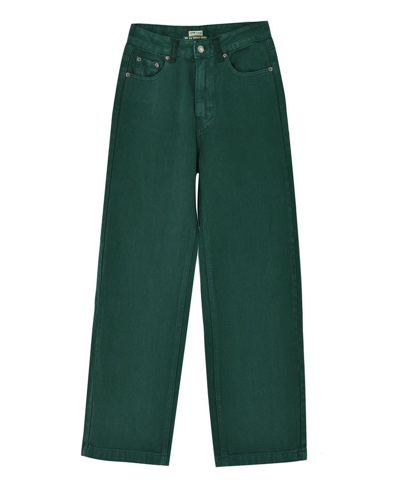 High Waist Loose Straight Trousers - runwayfashionista.com