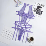 Lace Perspective Slim Sling Sexy Bodysuit - runwayfashionista.com