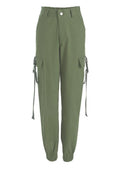 High Waist Cargo Pants - runwayfashionista.com