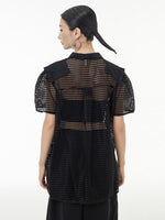 Short Sleeve Loose Fit Shirt - runwayfashionista.com