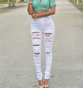 Destroyed Ripped Denim Jeans - runwayfashionista.com