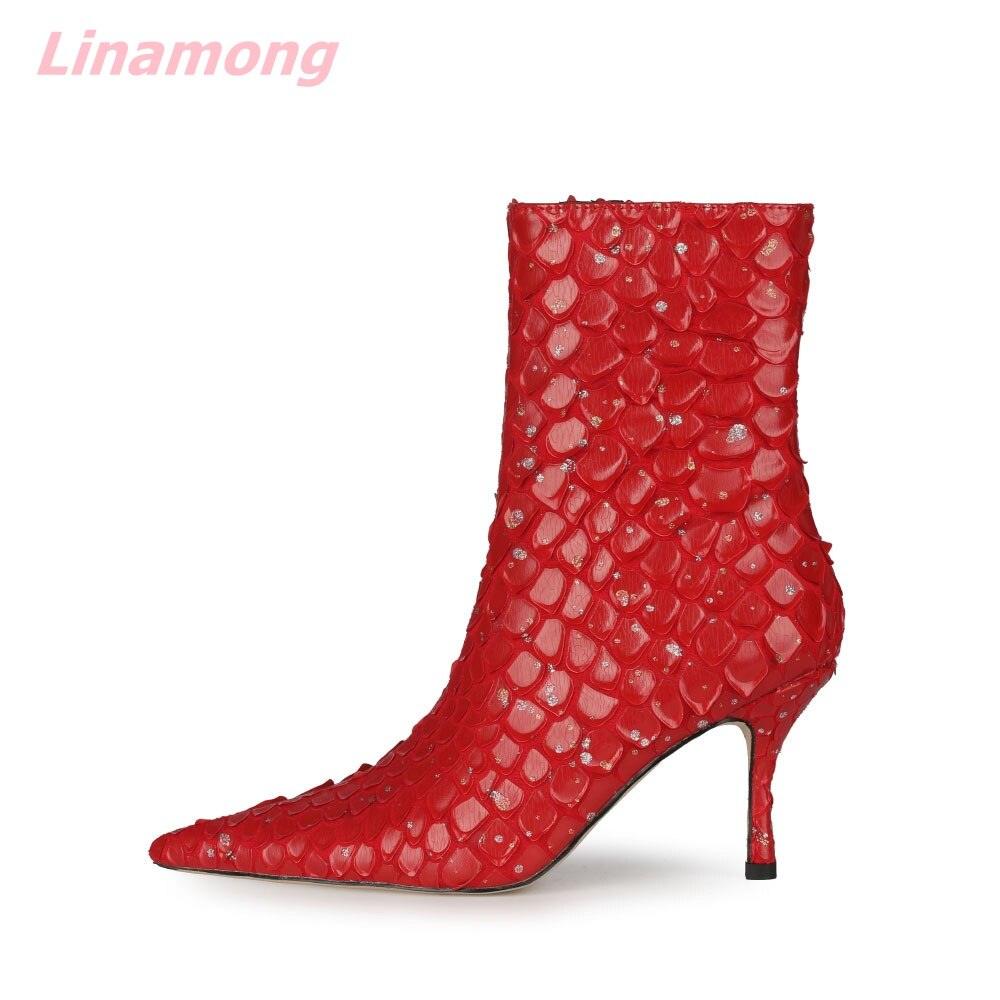 Boots Pointed Toe Thin High Heel - runwayfashionista.com