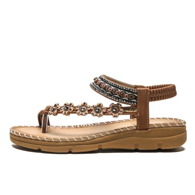 New Bohemian Style Thick Soled Sandals - runwayfashionista.com