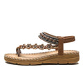 New Bohemian Style Thick Soled Sandals - runwayfashionista.com