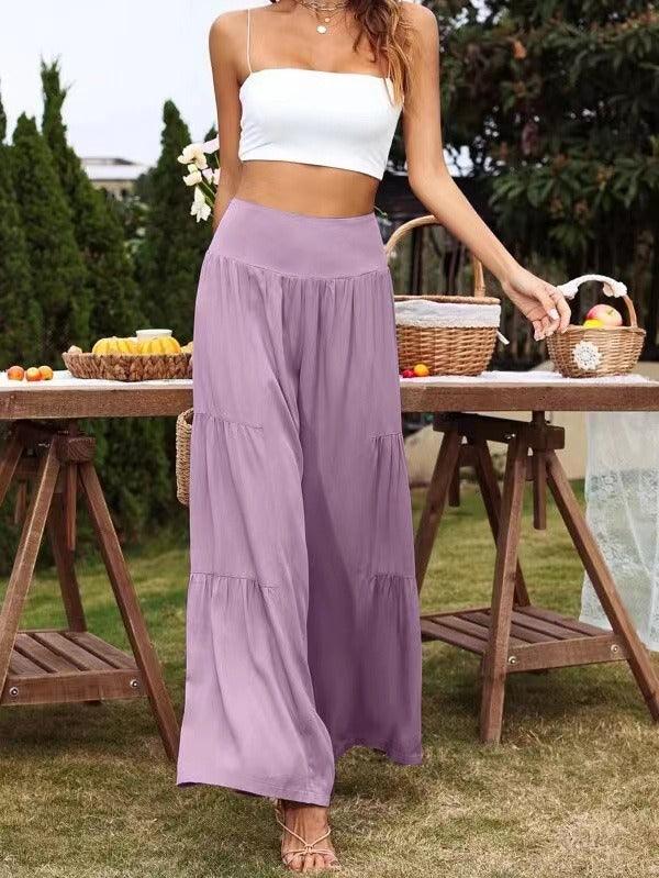 High Waist Loose Pants - runwayfashionista.com