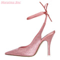 Pointed Toe Thin High Heel - runwayfashionista.com