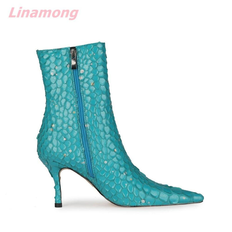 Boots Pointed Toe Thin High Heel - runwayfashionista.com