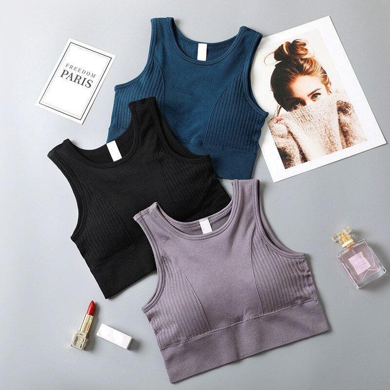 Hollow Out Sports Bras - runwayfashionista.com