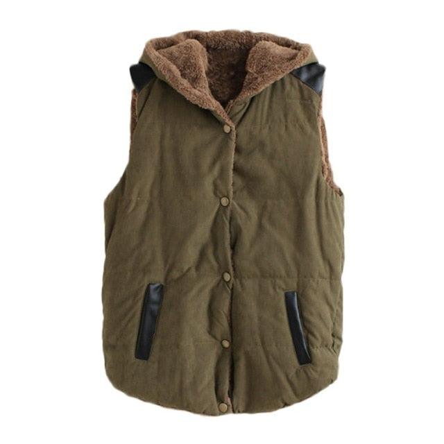 Casual Thick Button Vest - runwayfashionista.com