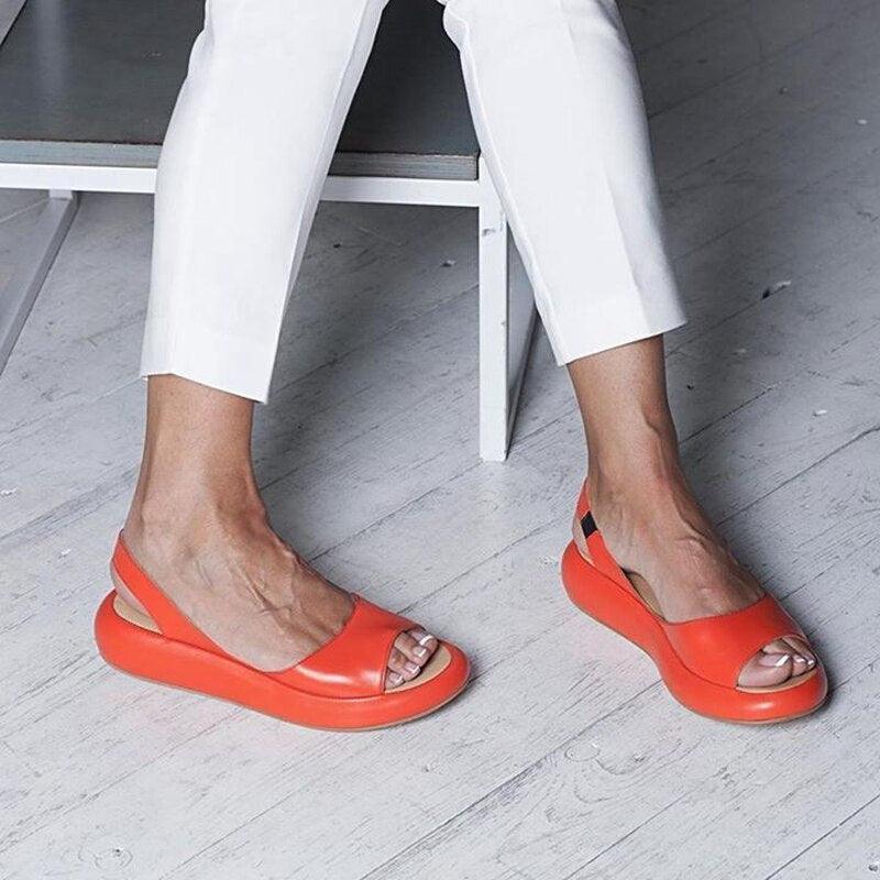 Fish Mouth Slip On Flats - runwayfashionista.com