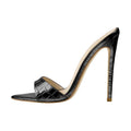 Cross Border Pointed Thin Heel - runwayfashionista.com