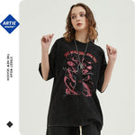 Street Retro T-Shirt - runwayfashionista.com