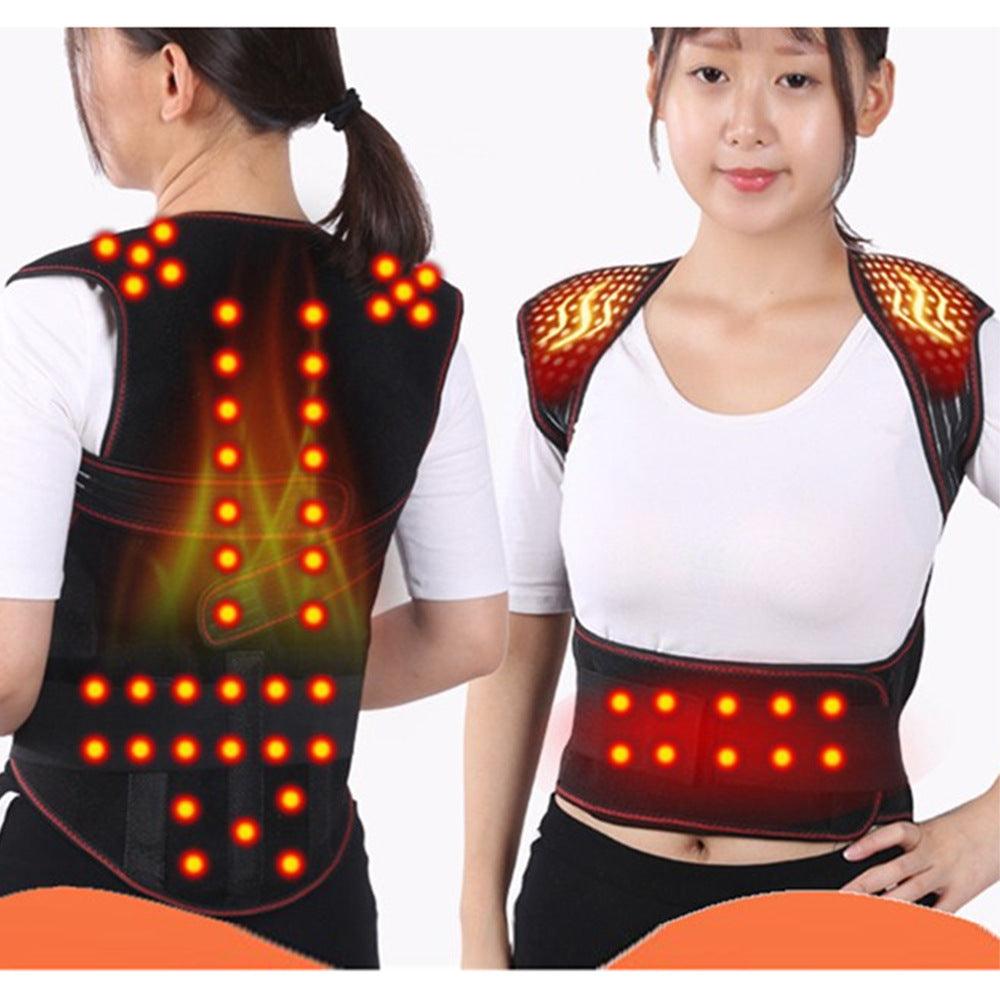 Magnetic Therapy Vest Self-Heating Shoulder Guard - runwayfashionista.com