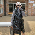 Mid-Length Hooded Coat - runwayfashionista.com