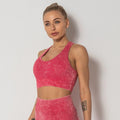 Padded Seamless Running Yoga Gym Bras - runwayfashionista.com