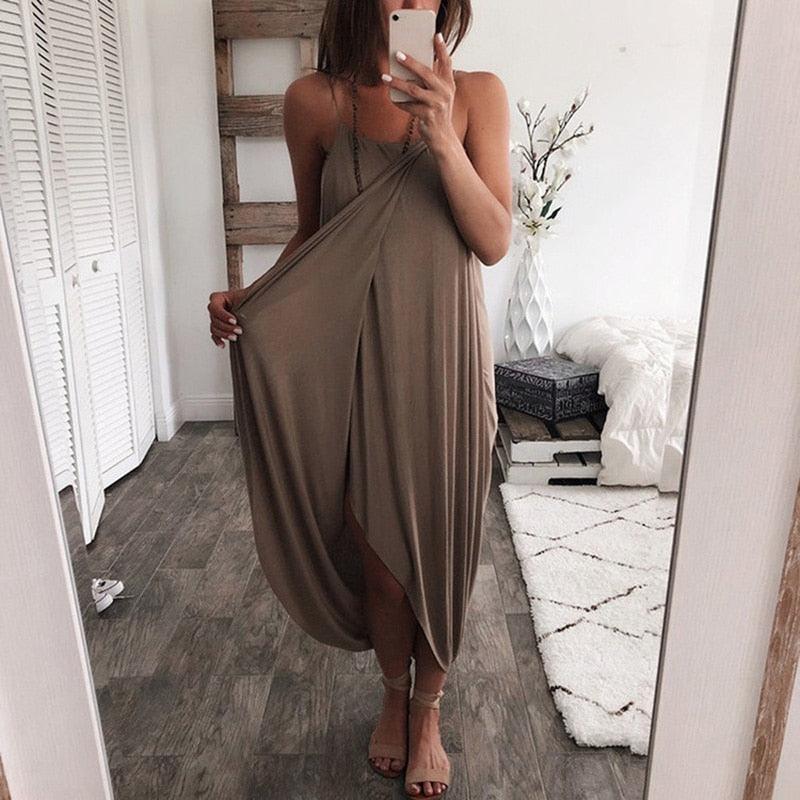 Airy Maxi Dress - runwayfashionista.com