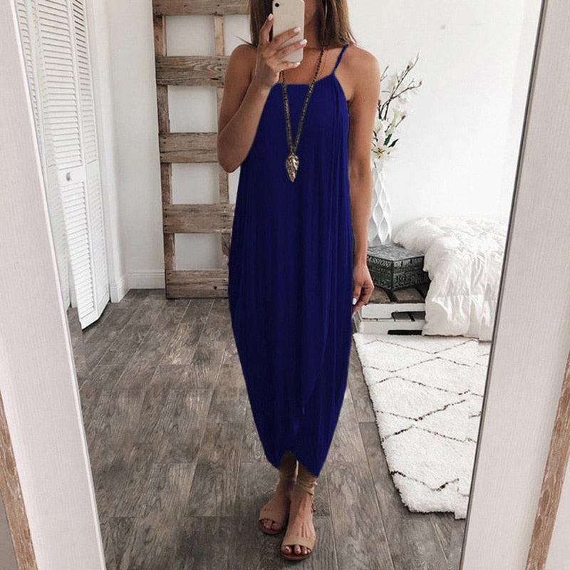 Airy Maxi Dress - runwayfashionista.com