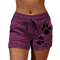 Cat Paw Print Shorts - runwayfashionista.com