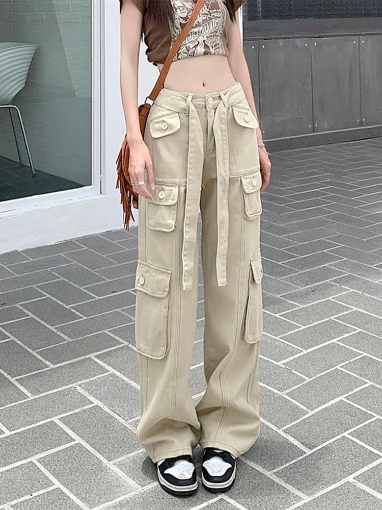 Cool Street Loose Straight Pants - runwayfashionista.com