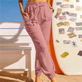 Cotton Lotus Leaf Trousers - runwayfashionista.com