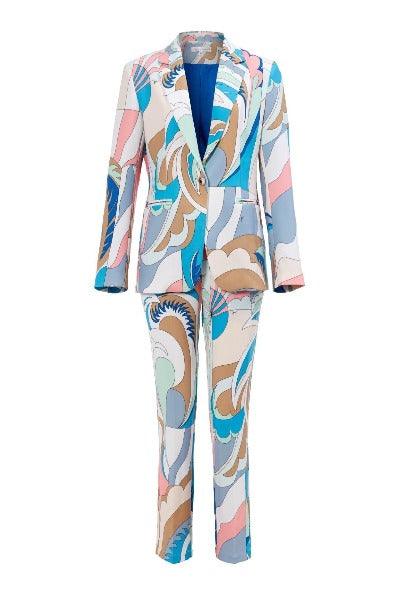 Exquisite Lapel One Button Pant Suit - runwayfashionista.com