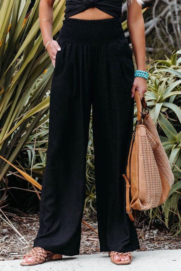 Large Casual Long Pants - runwayfashionista.com