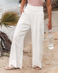 Large Casual Long Pants - runwayfashionista.com